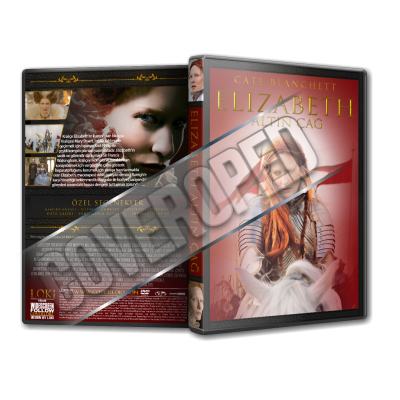 Elizabeth Altın Çağ - Elizabeth The Golden Age 2007 Türkçe Dvd Cover Tasarımı